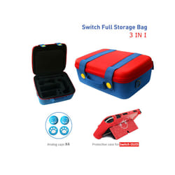 ) New Nintend Switch Storage Bag Mari Style Protective Carrying Case for Nintendo Switch OLED Game Accessories Gamer Gift - O(Switch OLED