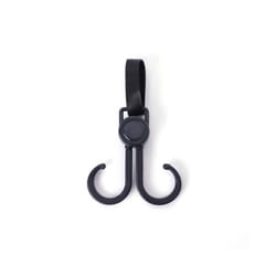 Portable Baby Stroller Double Hooks Shopping Cart Hanging Bag Hanging Buckles Organizer Car Back Seat Hook Universal Accessories - 1Pcs Double Hook