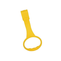 Pull Ring for Playpen Baby Crib Stroller Ring Baby Learn To Stand Hand Pull Ring Hanging Ring Baby Cot Toddler Pull Rings - yellow