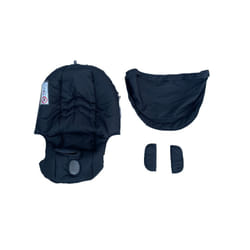 COLU KID Stroller Accessories Seat Cushion Change Kits Rain Cover Sunshade Insect Net Backpack Bag For Doona Car Seat Stroller - Black