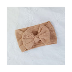 Lovely Newborn Baby Headband For Girls Elastic Knit Children Turban Baby Bows Soft Nylon Kids Headwear Hair Accessories - 28