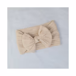 Lovely Newborn Baby Headband For Girls Elastic Knit Children Turban Baby Bows Soft Nylon Kids Headwear Hair Accessories - 31