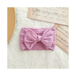 Lovely Newborn Baby Headband For Girls Elastic Knit Children Turban Baby Bows Soft Nylon Kids Headwear Hair Accessories - 21