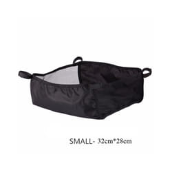 Portable Baby Stroller Basket Newborn Stroller Hanging Basket Infant Stroller Accessories Pram Bottom Basket Organizer Bag - S