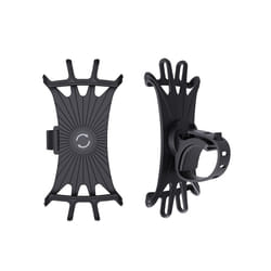 Baby Stroller Accessories Mobile Phone Holder Rack Universal 360 Rotatable Baby Pram Cart Phone Holder for iPhone Gps Device - Black
