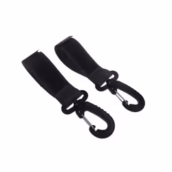 2pcs/Lot Baby Stroller Hook Clip Bag Handle Grab Prams Car Accessories Hooks Rotate 360 Stroller Hange Hook Multifunction - A ...