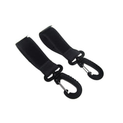 2pcs/Lot Baby Stroller Hook Clip Bag Handle Grab Prams Car Accessories Hooks Rotate 360 Stroller Hange Hook Multifunction - A 2PCS
