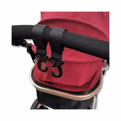 2pcs/Lot Baby Stroller Hook Clip Bag Handle Grab Prams Car Accessories Hooks Rotate 360 Stroller Hange Hook Multifunction - A 2PCS