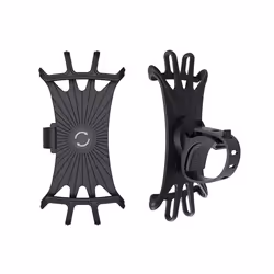Baby Stroller Accessories Mobile Phone Holder Rack Universal 360 Rotatable Baby Pram Cart Phone Holder For IPhone Gps Device - 1PCS black