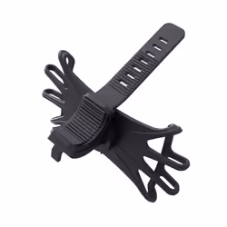 Baby Stroller Accessories Mobile Phone Holder Rack Universal 360 Rotatable Baby Pram Cart Phone Holder for iPhone Gps Device - Black