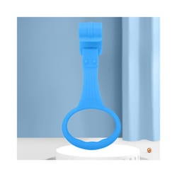 Baby Learning to Stand Hand-Pull Ring Sling Ring Play Bed Bed Car Hook Suitable for 0-3 Years Old Babies - blue