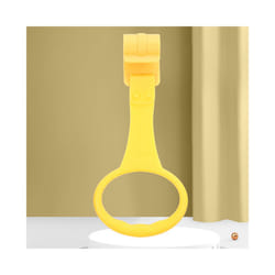 Baby Learning to Stand Hand-Pull Ring Sling Ring Play Bed Bed Car Hook Suitable for 0-3 Years Old Babies - yellow