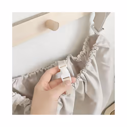 Reusable Washable Baby Milk Bottle Diapers Pouch Outdoor Travel Stroller Hanging Storage Organizer Nappy Storage Bag Large - 2 Hooks