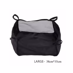 Portable Baby Stroller Basket Newborn Stroller Hanging Basket Infant Stroller Accessories Pram Bottom Basket Organizer Bag - ...