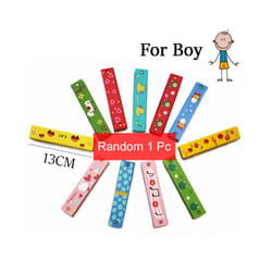 Wooden Instruments Baby Stroller Accessories Toys Portable Pacify Baby Orff Kids Percussion Instrument Gifts TMZ - 1 Harmonica for boy