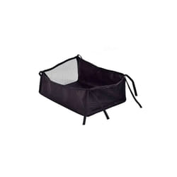1 Pc Black Baby Stroller Basket Portable Newborn Stroller Hanging Basket Infant Stroller Accessories Bottom Basket - S