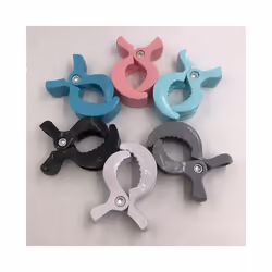2pcs Baby Stroller Clamp Alligator Clip Pram Peg Portable Stroller Hook Baby Car Seat Clips Toddler Baby Stroller Accessories - blue