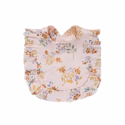 Newborn Bibs Infant Burp Cloths Baby Stuff Feeding Drool Bandana Saliva Towel Toddler Ruffle Floral Bib Baby Accessories - 10 ...