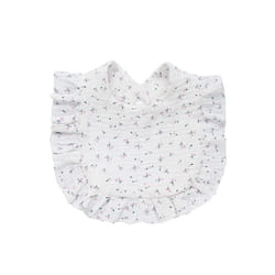 Newborn Bibs Infant Burp Cloths Baby Stuff Feeding Drool Bandana Saliva Towel Toddler Ruffle Floral Bib Baby Accessories - 1, One Size