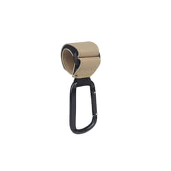 Carabiner Stroller Hooks Pushchair Hook Mommy-Bag Hanging Hook Bike Accessory - 1pc khaki