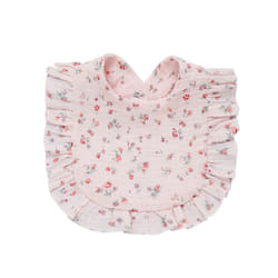 Newborn Bibs Infant Burp Cloths Baby Stuff Feeding Drool Bandana Saliva Towel Toddler Ruffle Floral Bib Baby Accessories - 16, One Size