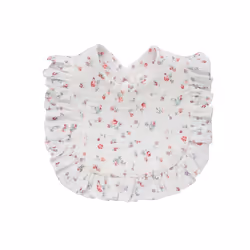 Newborn Bibs Infant Burp Cloths Baby Stuff Feeding Drool Bandana Saliva Towel Toddler Ruffle Floral Bib Baby Accessories - 9, ...