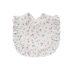 Newborn Bibs Infant Burp Cloths Baby Stuff Feeding Drool Bandana Saliva Towel Toddler Ruffle Floral Bib Baby Accessories - 9, One Size