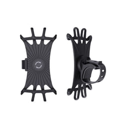 Baby Stroller Accessories Mobile Phone Holder Rack Universal 360 Rotatable Baby Pram Cart Phone Holdeolder For iPhone GPS - Black