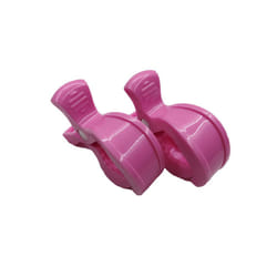 2pcs Baby Stroller Clamp Alligator Clip Pram Peg Portable Stroller Hook Baby Car Seat Clips Toddler Baby Stroller Accessories - pink