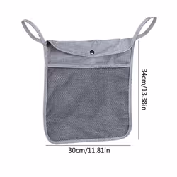 Double Layer Baby Stroller Hanging Bag Net Bag Baby Umbrella Bag Universal Baby Stroller Storage Bag Baby Bottle Water Cup - ...