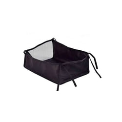 1 Pc Black Baby Stroller Basket Portable Newborn Stroller Hanging Basket Infant Stroller Accessories Bottom Basket - L