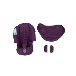COLU KID Stroller Accessories Seat Cushion Change Kits Rain Cover Sunshade Insect Net Backpack Bag For Doona Car Seat Stroller - Wine red