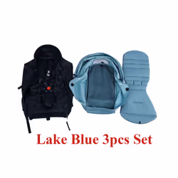 175 Sunshade &Seat Cushion for Yoyo/Yoyo2/Yoya 2Pcs/Set Hood &Mattress with Stroge Bag Breathable Mesh Stroller Accessories - ...
