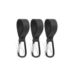 Baby Stroller Hook Clip Aluminum Alloy Carabiner Cart Organizer Diaper Bag Shopping Pram Hook Hanger Stroller Accessories - 3pcs