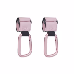 Carabiner Stroller Hooks Pushchair Hook Mommy-Bag Hanging Hook Bike Accessory - 1pc pink