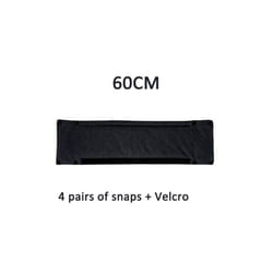 Stroller Armrest Cover Fence Protector Baby Safety Stroller Seat Belt Shoulder Cover Accessories Cotton Gauze Guardrail - Black Armrest Cover