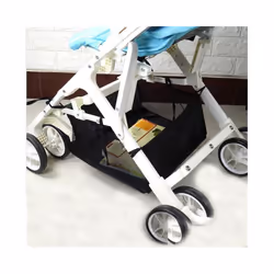 Portable Baby Stroller Basket Newborn Stroller Hanging Basket Infant Stroller Accessories Pram Bottom Basket Organizer Bag -  ...