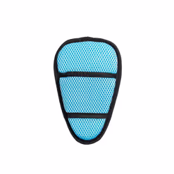 Baby Safety Car Seat Belt Shoulder Cover Protector Crotch Pad for Stroller Highchair Ptotection Accessories - 1pcs blue