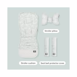 Stroller Cushion Universal Baby Pram Seat Pad Winter Soft Comfortable Cotton Kids Pushchair Car Mat Stroller Accessories - su ...
