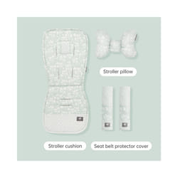 Stroller Cushion Universal Baby Pram Seat Pad Winter Soft Comfortable Cotton Kids Pushchair Car Mat Stroller Accessories - suit Grass