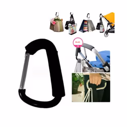 Baby Mutiple Stroller Accessories Hook Stroller Organizer Shopping Hooks Pram Hanger For Baby Car Buggy Accessoire Poussette - Red-A