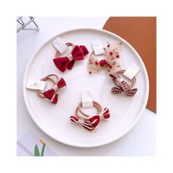 Baby Hair Band Girls Ties Bows Elastic Rubber Band Scrunchies Elastique Cheveux Fille Haar Kids Hair Accessories For Children - 10Pcs-L2