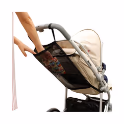 Double Layer Baby Stroller Hanging Bag Net Bag Baby Umbrella Bag Universal Baby Stroller Storage Bag Baby Bottle Water Cup - ...