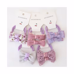 Baby Hair Band Girls Ties Bows Elastic Rubber Band Scrunchies Elastique Cheveux Fille Haar Kids Hair Accessories For Children ...