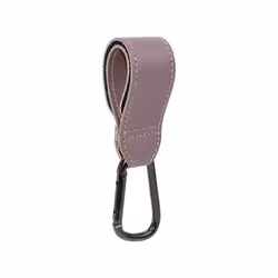 1PC PU Leather Baby Bag Stroller Hook Rotatable Cart Organizer Metal Pram Hook Pram Rotate 360 Degree Stroller Accessories - ...