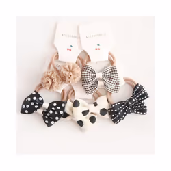 Baby Hair Band Girls Ties Bows Elastic Rubber Band Scrunchies Elastique Cheveux Fille Haar Kids Hair Accessories For Children ...