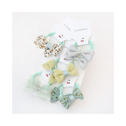 Baby Hair Band Girls Ties Bows Elastic Rubber Band Scrunchies Elastique Cheveux Fille Haar Kids Hair Accessories For Children - 10Pcs-B19