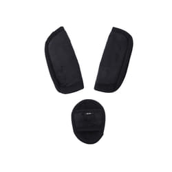 Baby Stroller Dinner Chair Harness Safety Belt Shoulder Protector Crotch  Baby Car Universal Stroller Seat Safety Belt Cover - black