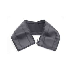 New Baby Stroller Handle PU Leather Baby Stroller Baby Stroller Armrest Box Babies Accessories Protective Cover - black