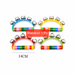 Wooden Instruments Baby Stroller Accessories Toys Portable Pacify Baby Orff Kids Percussion Instrument Gifts TMZ - 1 Semicirc ...